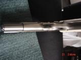 Colt Government 45acp,Fully refinished in bright & mat nickel,real ivory grips,holster,made in 1967,awesome showpiece - 14 of 15