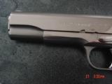 Colt Government 45acp,Fully refinished in bright & mat nickel,real ivory grips,holster,made in 1967,awesome showpiece - 8 of 15