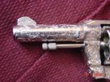 Colt Detective Special,3" 38SPL,nickel plated & fully master engraved by Bob Valade, real MOP grips,19awesome showpiece with minor wear-1 of a ki - 4 of 15