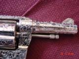 Colt Detective Special,3" 38SPL,nickel plated & fully master engraved by Bob Valade, real MOP grips,19awesome showpiece with minor wear-1 of a ki - 8 of 15