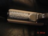 Colt Defender 3",45ACP,fully deep hand engraved & polished by Flannery Engraving,bonded ivory & regular grips,2 mags,box,a work of art ! 1 of a k - 10 of 15