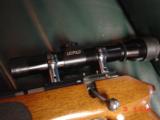 Anschutz Exemplar 10" barrel, 22 LR, Leupold pistol scope, 3-5 round magazines, beautiful wood stock,light trigger,very accurate & quite rare now - 4 of 15