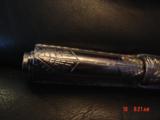 AMT Auto Mag V-rare 50 caliber,fully deep hand engraved & polished by Flannery engraving,7" barrel,2 mags,manual, the only one in the world !! po - 10 of 15
