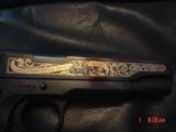 Colt 1911,series 70,U.S.Customs Special Agent commemorative,with badge,fitted wood case,gold engraving & #273,unfired,1789 to 1989-awesome !! - 6 of 15
