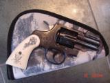 Colt Python rare 2 1/2",357,master engraved &,reblued,by George Sherwood,real ivory scrimshaw grips,made around 1965,awesome work of art !! - 13 of 15