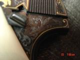 Colt Woodsman Bullseye Match Target,Angelo Bee engraved,gold animals & birds,gold inlays,real ivory grips,1939,1 of a kind work of art !! - 10 of 15