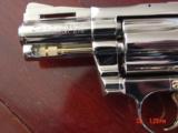 Colt Diamondback,2 1/2",38SPL,fully refinished in bright nickel with gold accents,bonded ivory grips,made 1978,awesome showpiece !! - 4 of 15