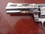 Colt Diamondback,4"38spl,1968,fully refinished in bright nickel with 24k gold accents,bonded ivory grips,just finished,awesome showpiece !! - 6 of 15