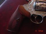 Colt King Cobra 6",357 mag,fully deep hand engraved & polished by Flannery engraving,Rosewood grips,certificate,1 of a kind work of art !! - 7 of 15