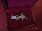 North American Arms-rare Talo King & Queen of hearts,gold engraved set,in fitted wood case,custom grips,all papers etc.NIB,made 2010,awesome pair !! - 8 of 15