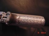 Colt Mustang Pocketlite 380,hand engraved & polished by Flannery Engraving,2 mags,Pearlite grips,box & papers,never fired,awesome work of art !! - 11 of 15