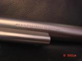 North American Arms RARE 450 Magnum Express,7 1/2",stainless,wood grips,looks like new,heavy aluminum case !! - 7 of 15
