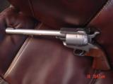 North American Arms RARE 450 Magnum Express,7 1/2",stainless,wood grips,looks like new,heavy aluminum case !! - 13 of 15