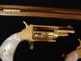 North American Arms-Rare 3 gun set,Golden Eagles,24K plated,in fitted case,22S,22LR,& 22Mag,never fired,with all boxes & papers.nicer in person - 2 of 13