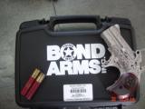 Bond Arms,410/45LC,fully polished & deep hand engraved by Flannery,never fired,Cowboy Defender model,never fired-awesome !! - 14 of 15