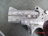 Bond Arms,410/45LC,fully polished & deep hand engraved by Flannery,never fired,Cowboy Defender model,never fired-awesome !! - 9 of 15