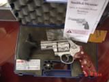 Smith & Wesson 686-6 +, engraved & polished by Flannery Engraving, 2 1/2",357, Rosewood grips, 1 work of art !! - 8 of 15