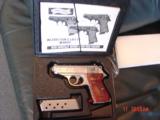 Walther /Interarms 380,hand engraved by Flannery Engraving,polished,Rosewood grips,box,manual,certificate,a work of art !! - 8 of 15