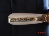 Colt Sheriffs SAA,late Weldone Bledsoe hand engraved,24K plated,real ivory,3",45LC,1979,pres case etc,a true masterpiece & very rare !! - 12 of 15