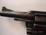 Colt Trooper 1967,Master engraved & re-blued by G.Sherwood,real ivory,357 mag,4",1 of a kind masterpiece !! - 6 of 15