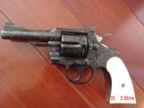 Colt Trooper 1967,Master engraved & re-blued by G.Sherwood,real ivory,357 mag,4",1 of a kind masterpiece !! - 3 of 15