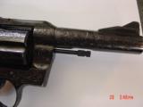 Colt Trooper 1967,Master engraved & re-blued by G.Sherwood,real ivory,357 mag,4",1 of a kind masterpiece !! - 8 of 15