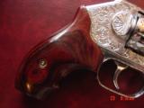 Kimber K6S,2",357 mag,Fully hand engraved & polished, by Flannery Engraving,Rosewood grips,6 shot,certificate,never fired,box,1st one ever engrav - 2 of 15
