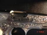 Colt 1908 380auto,master engraved by S.Leis,& refinished nickel,bonded ivory grips,1925,certificate,a real showpiece-awesome !! - 13 of 15