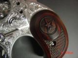 Bond Arms 410/45LC,fully hand engraved & polished by Flannery Engraving,2 shot Derringer, a work of art hand cannon,with certificate,box,& papers.!!! - 12 of 15