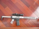 Aero Precision X15 multi caliber,all aluminum,stainless & nickel,16",test fired only,556 & 223,Tri illuminated scope,awesome showpiece AR15 !! - 1 of 15