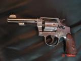 Smith & Wesson Pre Model 10,32-20,4",Master engraved & signed by A.LoPrinzi, refinished nickel,awesome work of art !! - 11 of 15