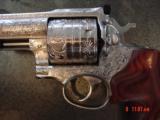 Ruger Alaskan 2 1/2",454 Casull,fully engraved by Flannery Engraving,custom Rosewood grips,awesome 1 of a kind hand cannon - 8 of 15