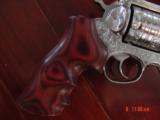 Ruger Alaskan 2 1/2",454 Casull,fully engraved by Flannery Engraving,custom Rosewood grips,awesome 1 of a kind hand cannon - 5 of 15