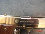 Colt Argentine Army 45,made around 1950,24k plated,lanyard loop,wood grips,nice fitted case,a real showpiece - 7 of 15