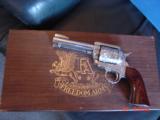 Freedom Arms model 83,44mag,4 3/4",fully engraved by Flannery Engraving,rosewood grips,box,certificate,1 of a kind masterpiece !! - 15 of 15
