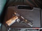 Kimber Gold Match II,45,#200 of 200,NRA High Caliber Club,last one made,24k lettering,3 mags,Burl grips,Custom Shop 1911,box & manual,awesome looking
- 10 of 15