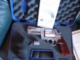Smith & Wesson 500,4",fully engraved & polished by Flannery Engraving,Rosewood grips,2 comps,box & certificate,1 of a kind hand cannon ! awesome
- 9 of 15