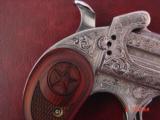 Bond Arms 410/45LC,fully engraved & polished by Flannery Engraving,2 shots,rosewood grips,nib,awesome work of art hand cannon
!! - 4 of 15