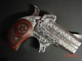 Bond Arms 410/45LC,fully engraved & polished by Flannery Engraving,2 shots,rosewood grips,nib,awesome work of art hand cannon
!! - 15 of 15