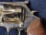Dan Wesson 24K plated,factory engraved,#110 of 750,44 mag,2nd Amendment,awesome work of art !! - 3 of 15