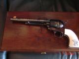 Uberti SAA 7 1/2" 45LC, Custer 7th Cavalry Tribute,in fitted case,gold engraved,belt buckle,never fired,#148 of 500,awesome showpiece!! - 12 of 15