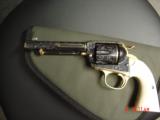 Colt Bisley Flannery Engraved,circa 1902,32WCF,5.5",blue with 24K accents & 24K gold wire inlay,real Ivory grips,1 of a kind work of art !! - 15 of 15