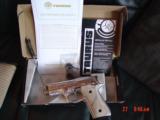 Taurus PT58HC Plus, rare 19 round 380, fully engraved & polished by Flannery Engraving, Pearlite grips, certificate, box & manual, awesome 1 of a kind - 9 of 15