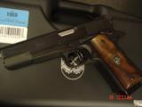 Arsenal Firearms Double Barrel 38 Super,5" barrel, wood grips, very rare blued finish,semi auto,NIB, 16 shots, 4.5 pounds-awesome firepower- case - 14 of 15