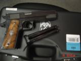 Arsenal Firearms Double Barrel 38 Super,5" barrel, wood grips, very rare blued finish,semi auto,NIB, 16 shots, 4.5 pounds-awesome firepower- case - 12 of 15
