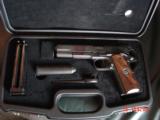 Arsenal Firearms Double Barrel 38 Super,5" barrel, wood grips, very rare blued finish,semi auto,NIB, 16 shots, 4.5 pounds-awesome firepower- case - 8 of 15