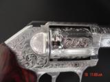 Kimber K6S revolver,fully hand engraved & polished by Flannery Engraving,357 magnum,2",Rosewood grips,never fired,awesome showpiece,with certific - 7 of 12