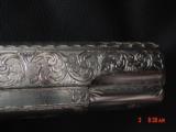 Arsenal Firearms Double Barrel,38 Super, fully engraved by Flannery Engraving,4.5lbs., 5".16 shots in 3-5 sec. never fired,1 of a kind rare showp - 10 of 15
