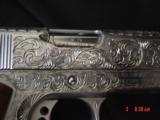 Arsenal Firearms Double Barrel,38 Super, fully engraved by Flannery Engraving,4.5lbs., 5".16 shots in 3-5 sec. never fired,1 of a kind rare showp - 11 of 15