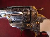 Colt Bisley 1906, 32WCF,4.75", Cattelbrand engraved & polished by Clint Finley,24k accents,real ivory grips,nicer than photos-awesome 1 of a kind - 3 of 15